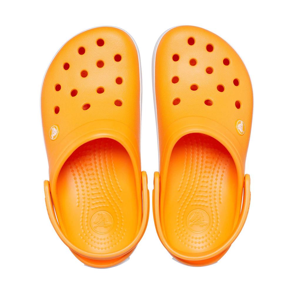Orange Women's Crocs Crocband™ Clogs | NZ 0035OKIR